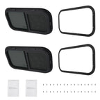 2 Pack 12" x 22" Vertical Window for RV/Camper/Cargo/Food Truck