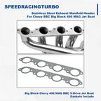 Stainless Steel Exhaust Manifold Header for Chevy Big Block 496