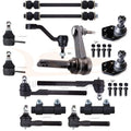Set of 14 Front Pitman Arm Ball Joints for Dodge Ram 3500 (2000–2002)