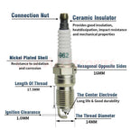 Ignition Coil & Iridium Spark Plug & Wireset for Chevrolet Impala Monte Carlo (DR39)