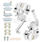 Set of 2 Rear Brake Calipers w/Ceramic Pads for Honda Big Red MUV700 (2009–2013)