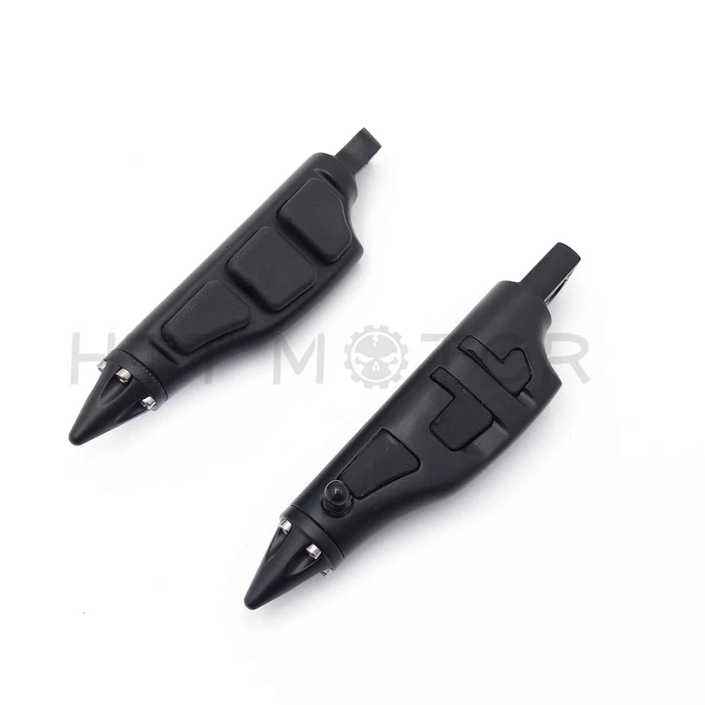 Foot Pegs for Harley Sportster, Dyna, Honda, Kawasaki Vulcan, Suzuki (All Years)