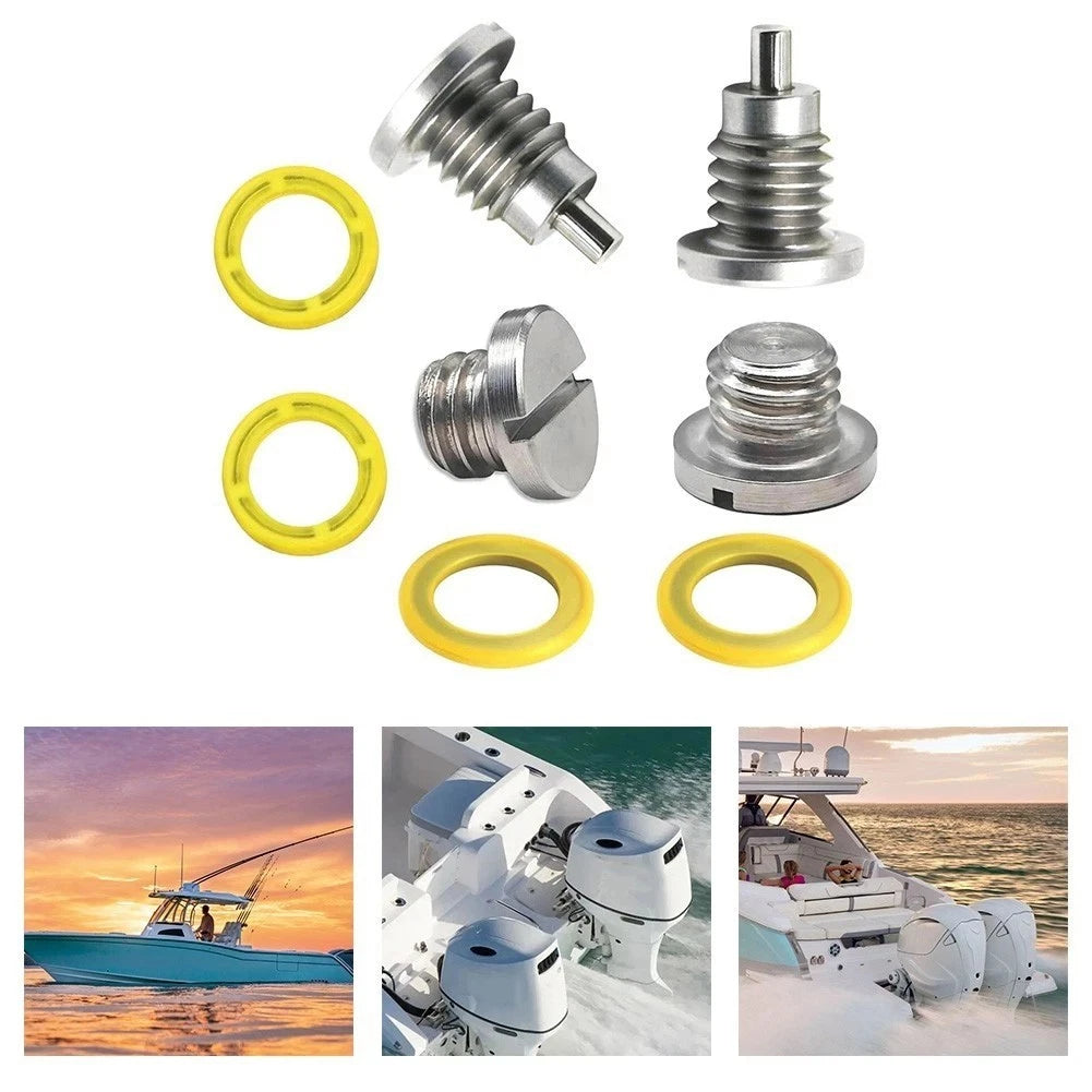 2X Magnetic Drain Screw with Gasket for (8M0058389)