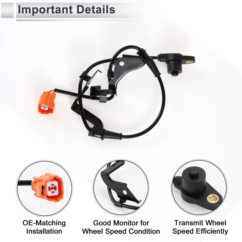 ABS Wheel Speed Sensor No. 57450S5D951 for Honda Civic L4 (2006–2011)