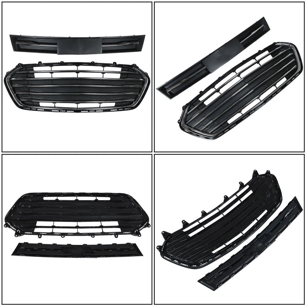Front Grille for Chevrolet Trax (2017–2020) Replacement Black