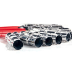 Set of 12 Spark Plugs & Wires for Mercedes Benz C-Class E-Class ML SLK (2000–2006)