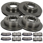 Drilled Brake Rotors & Ceramic Pads for Toyota 4Runner (2010–2020)