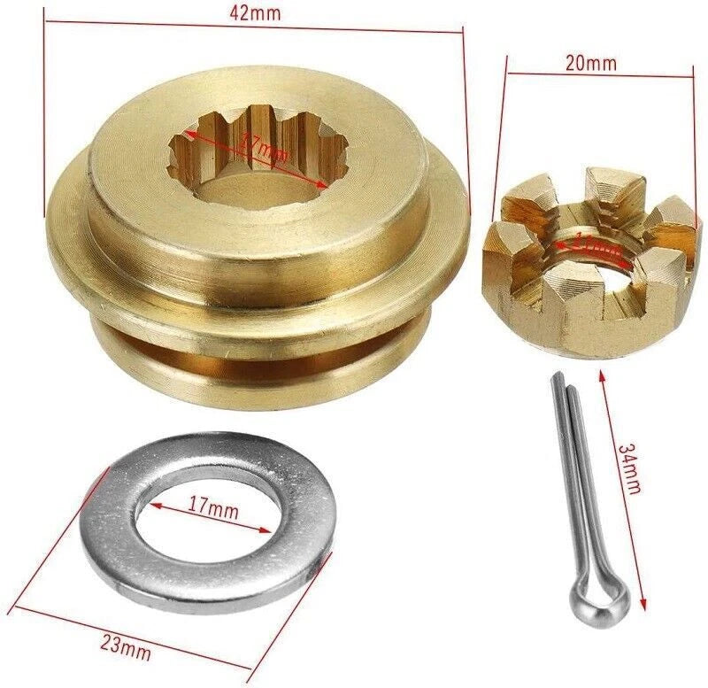 Outboard Propeller Hardware Kit for Honda 25-30hp