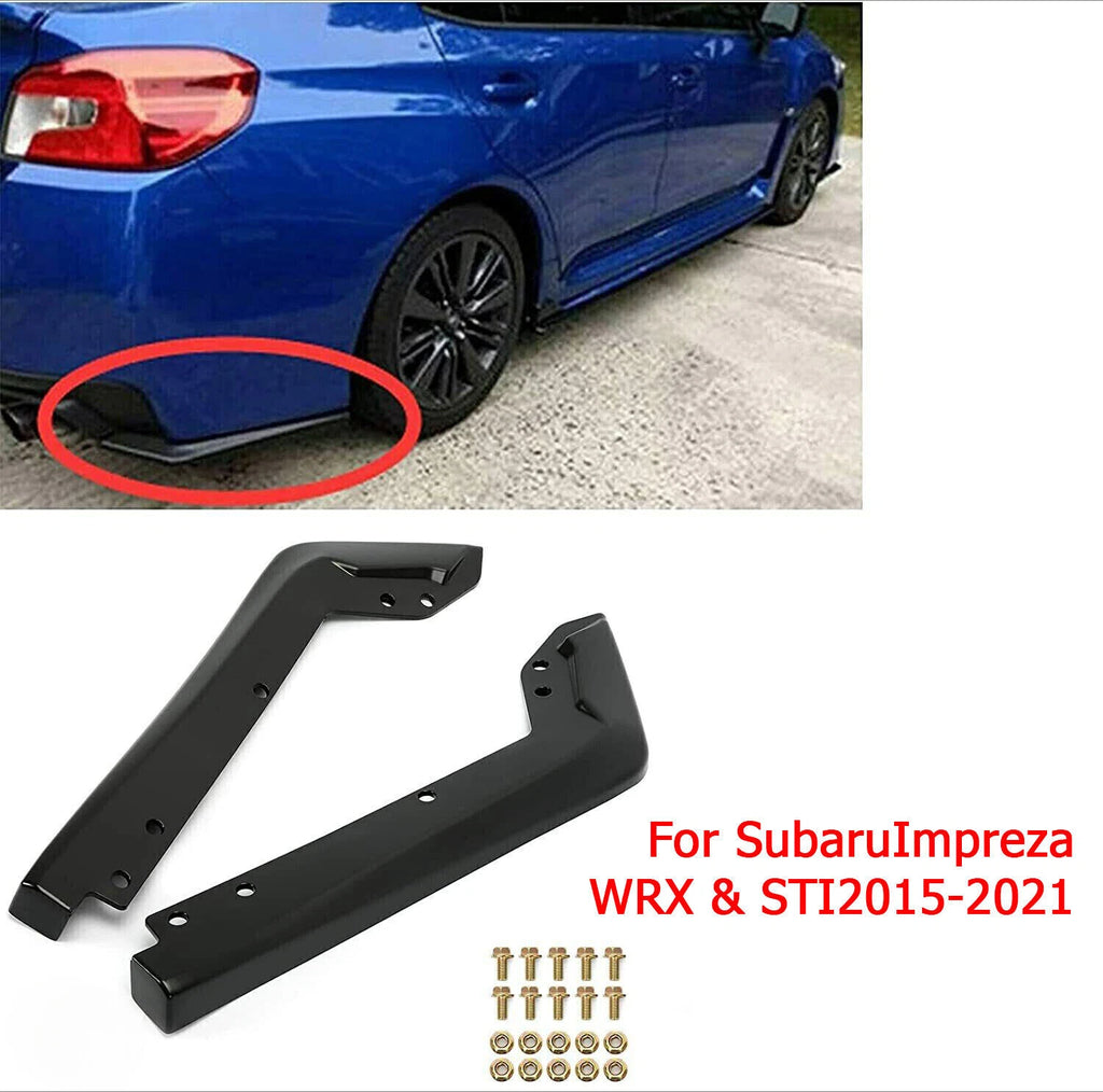 Rear Spat Bumper Valance Lip Spoiler for Subaru WRX STI (2015–2021)