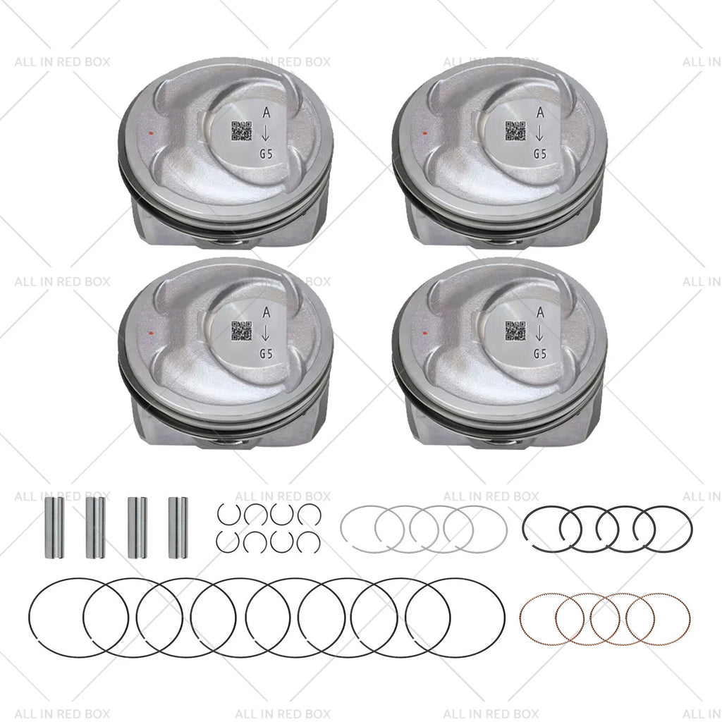Engine Piston w/ Rings Kit for Kia Sorento, Optima, Hyundai Sonata (2.4L)
