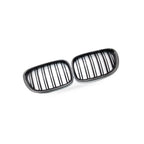 Glossy Black Double Line Front Grille for BMW 7 Series