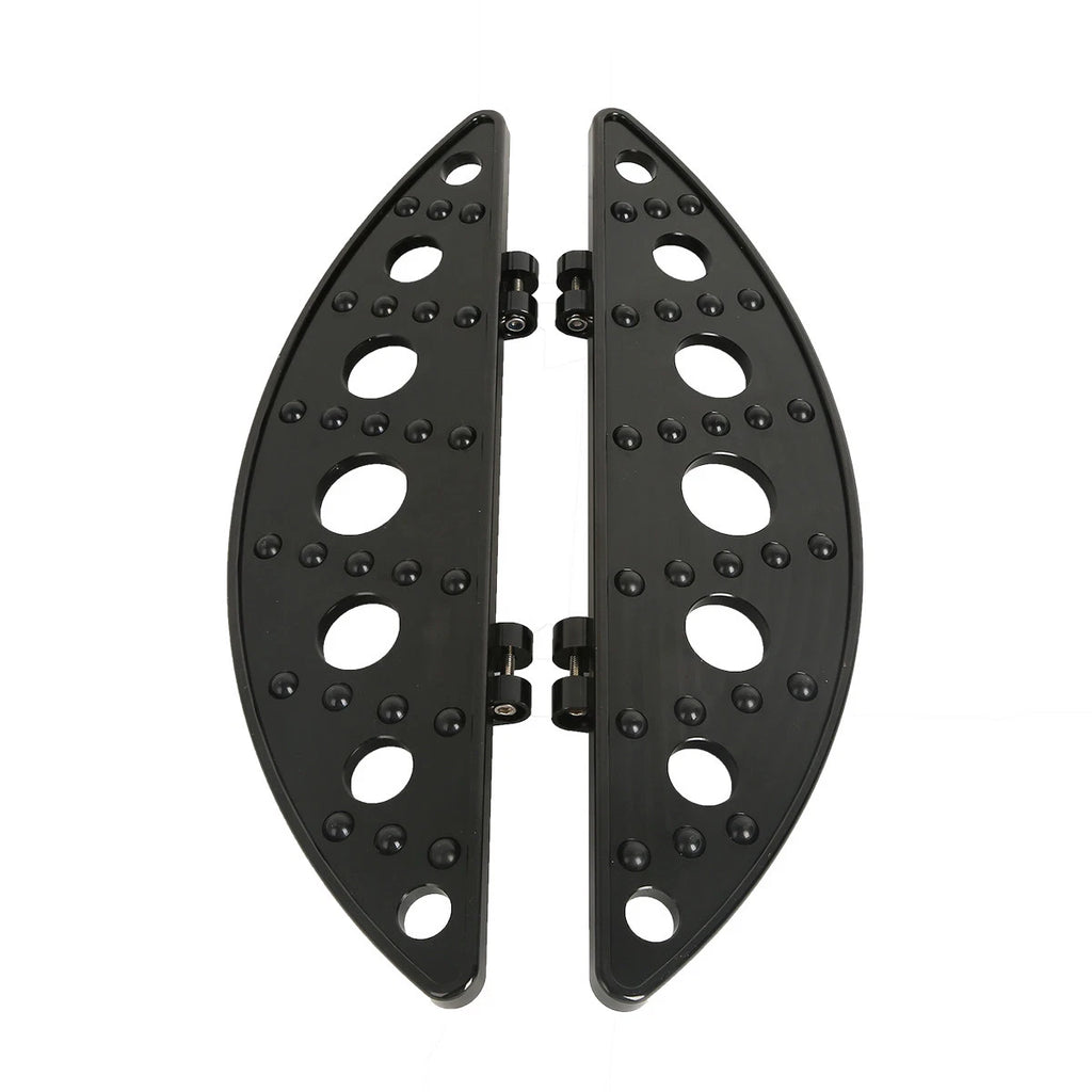 Front Driver Half Moon Footboard for Harley Electra Street Road Glide (1986–Up)