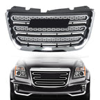 Chrome Plastic Front Upper Center Grille for GMC Terrain SLT (2016–2017)