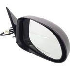 Power Mirror for Dodge Dakota (1997–2000) Passenger Side Textured Black