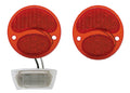 6 Volt LED Tail Light Conversion Inserts for Ford Model A (1928–1931)