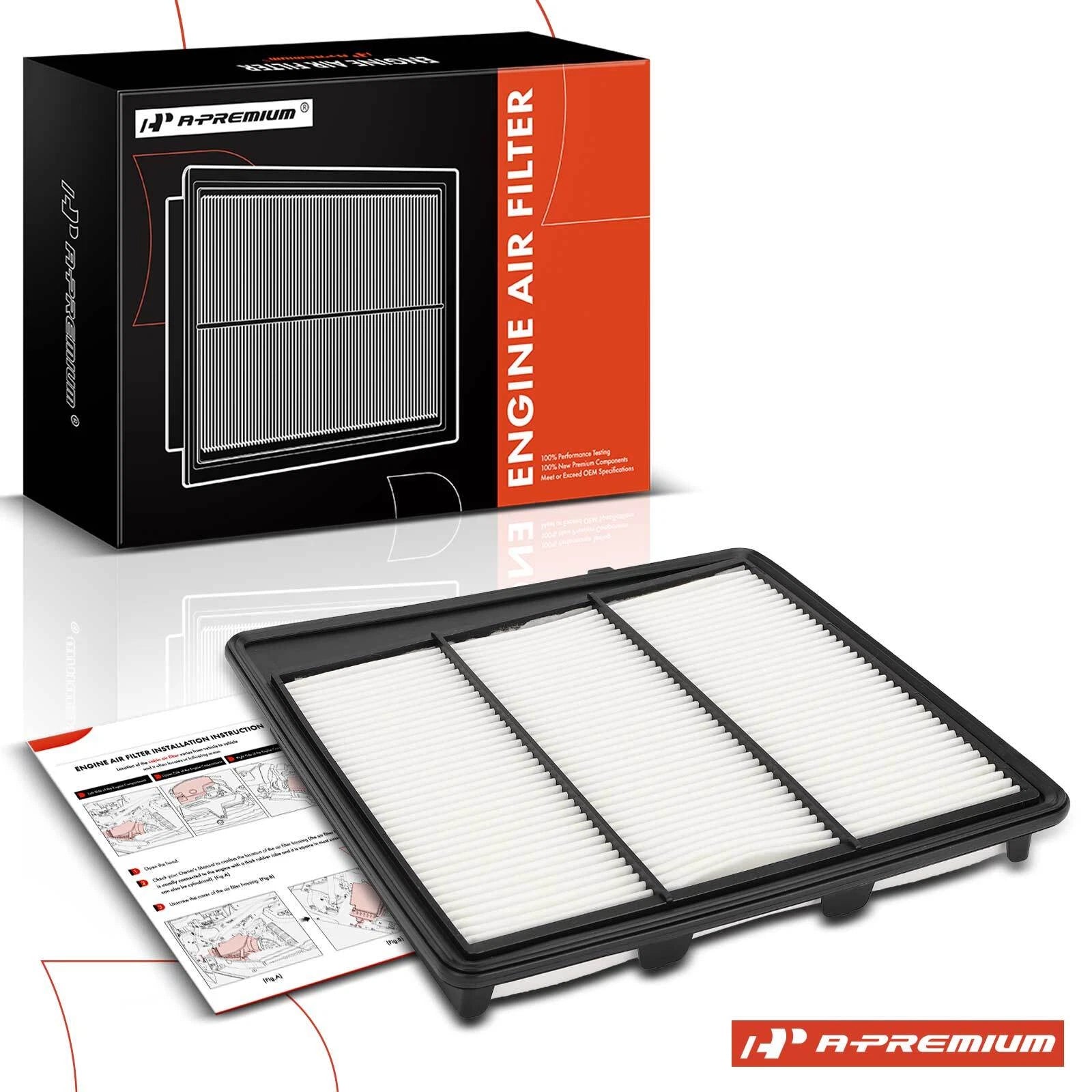 Engine Air Filter for Nissan Titan XD NV2500 NV3500 (2016–2023)