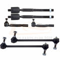 Set of 6 Suspension Tie Rod Ends & Sway Bar Links for Toyota Solara & Camry