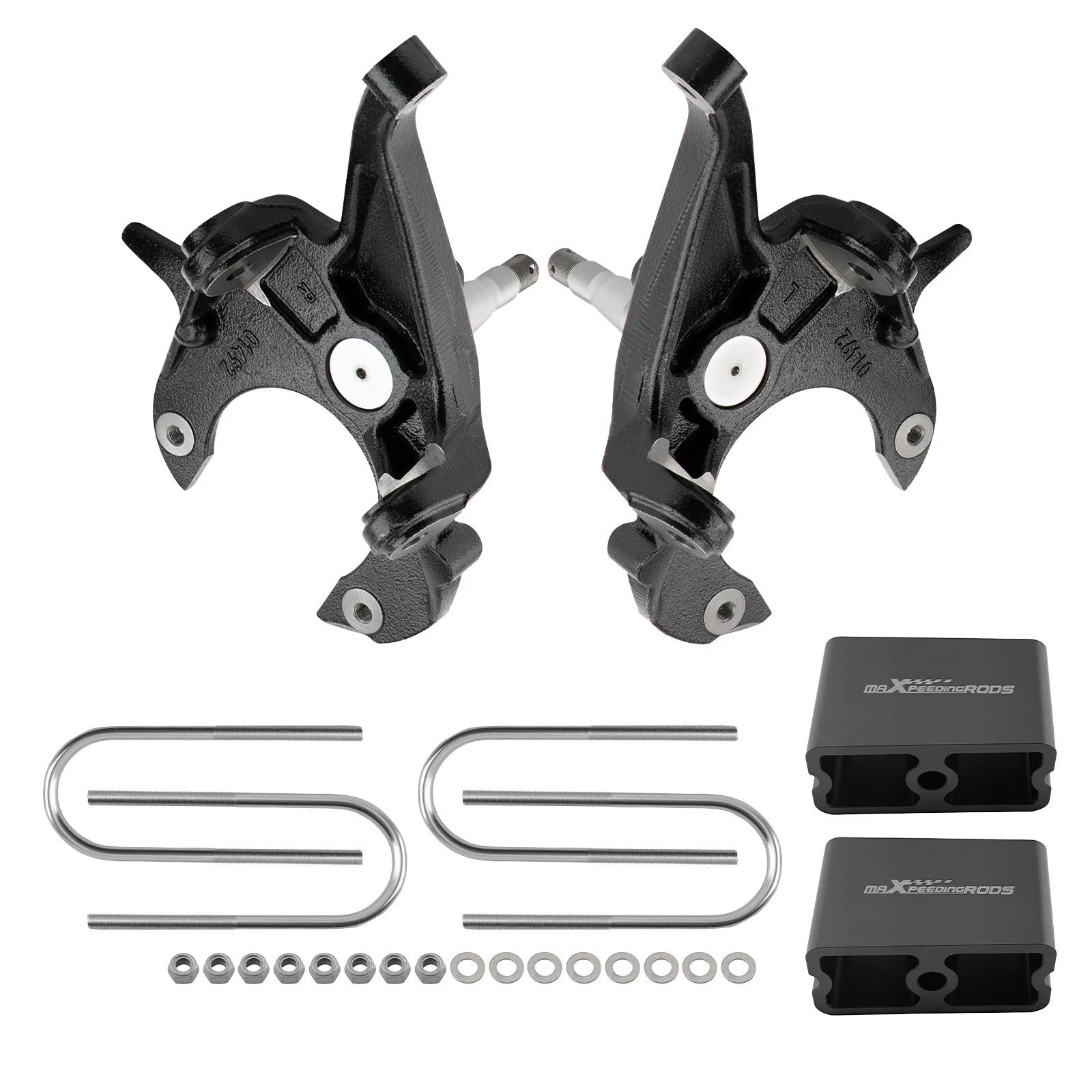 2" Front 3" Rear Lowering Kit for Chevy S10 GMC Sonoma Blazer Jimmy (1982–2004)