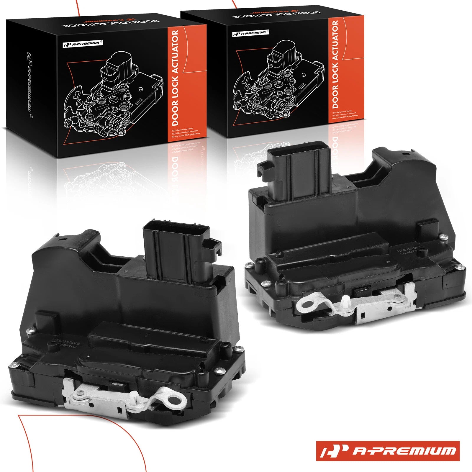 2X Rear Door Lock Actuator for Ford Escape, Mercury Mariner (2001–2007)