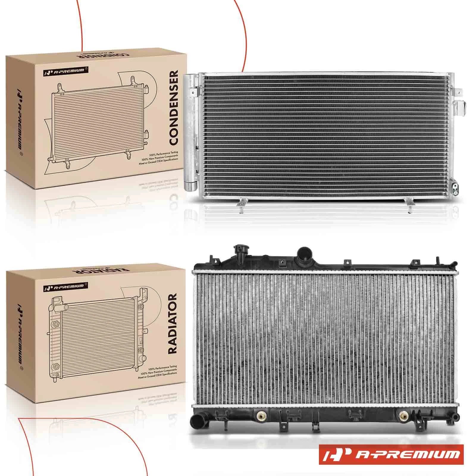 Radiator & A/C Condenser Set for Subaru Forester (2009–2013)