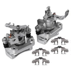 2X Rear Brake Calipers with Bracket for Pontiac Vibe L4 1.8L (2009–2010) 19B3797