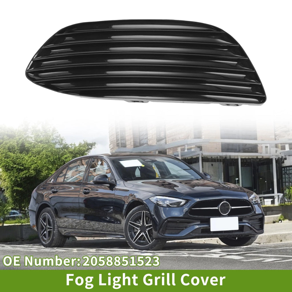 1pc Fog Light Grill for Mercedes-Benz C-Class (2015–2018) No. 2058851523