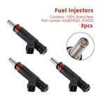 3X Fuel Injectors 420874520 for Sea-Doo GTX 4 TEC GTX 215 GTX RXP (2003–2008)