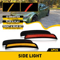 LED Marker Side Light for Dodge Charger (2015–2021) Amber & Red Smoke