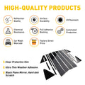 16PCS Black Pillar Post Covers for Toyota Corolla (2020–2022)
