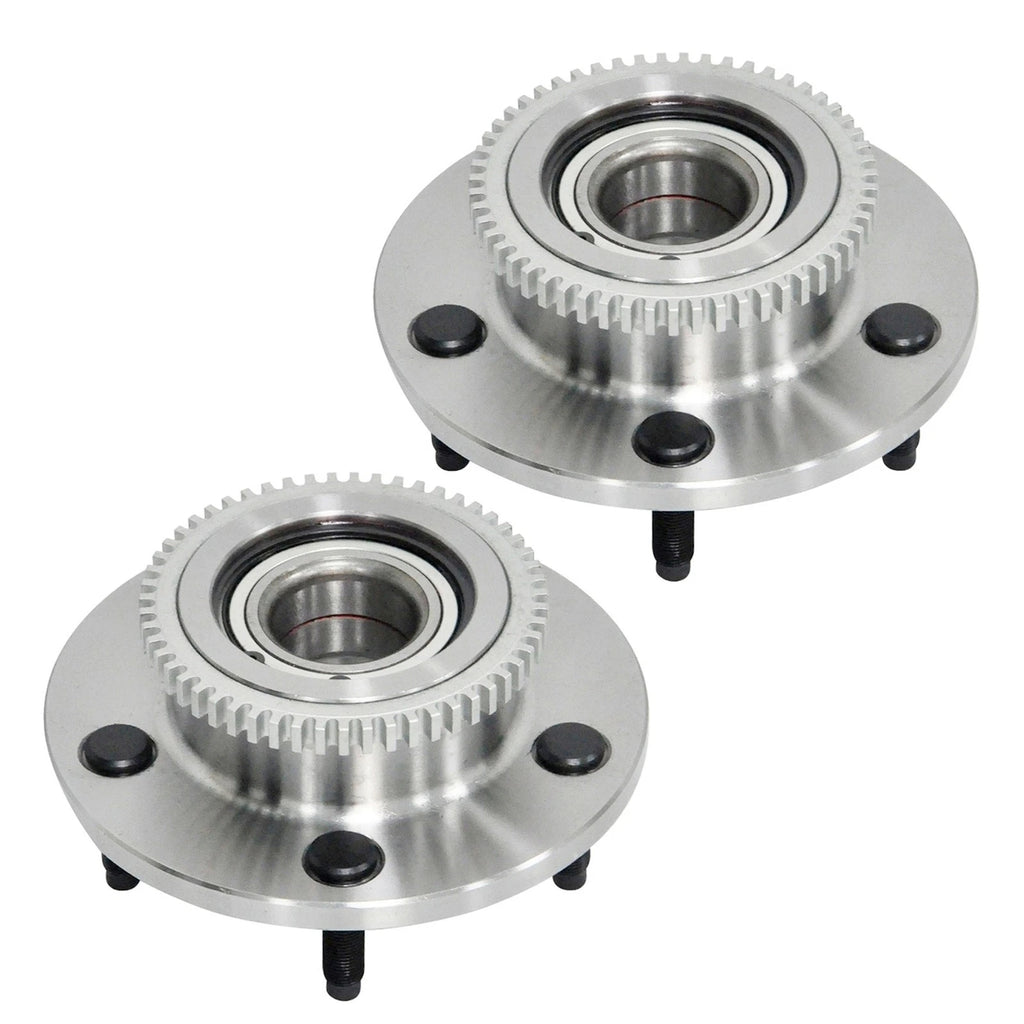 2X Front Wheel Bearing and Hub Assembly 515084 for Dodge Ram 1500 (2000–2001)
