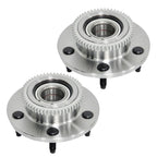 2X Front Wheel Bearing and Hub Assembly 515084 for Dodge Ram 1500 (2000–2001)