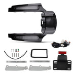 LED Rear Mud Flaps for Harley Electra Glide Standard FLHT (2009)