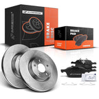 Front Disc Brake Rotors & Ceramic Pads for Ford Escape (2013–2015, 2017)