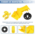 Set of 2 Hood Prop Rod Holder Clips for Ford (No.W713903S300)