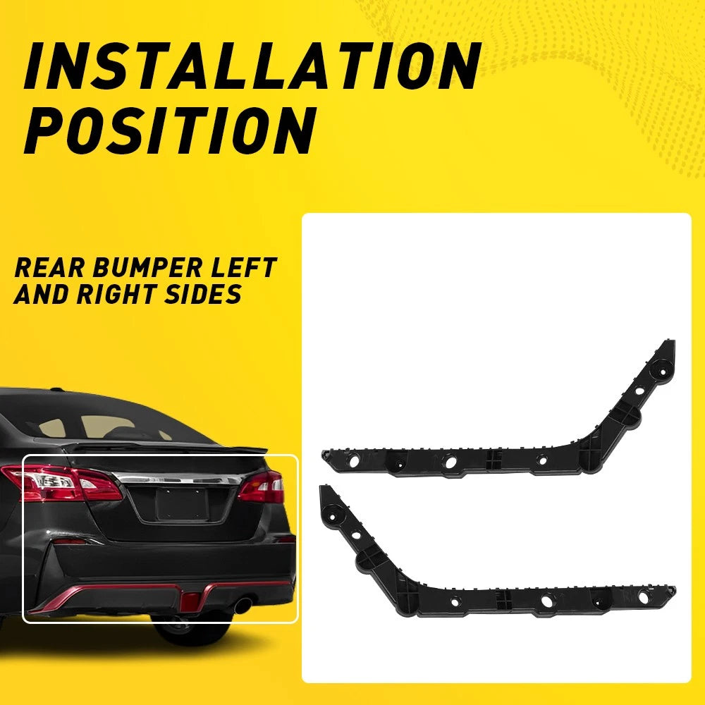 Bumper Bracket Set of 2 for Nissan Sentra (2013–2019)