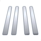4Pc Chrome Pillar Post Covers for Kia Sportage (2004–2010)