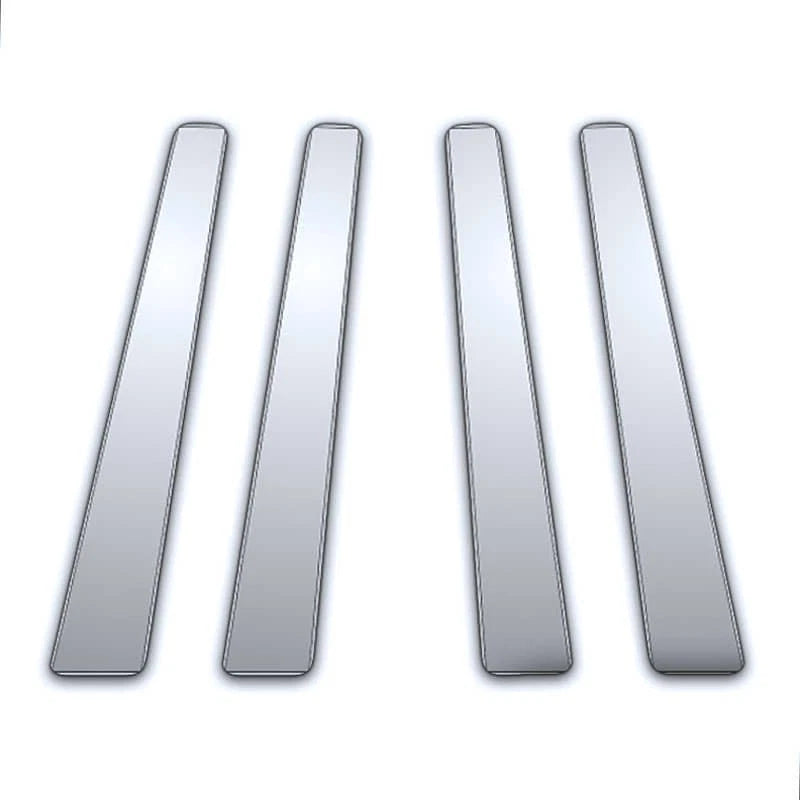 4Pc Chrome Pillar Post Covers for Kia Sportage (2004–2010)