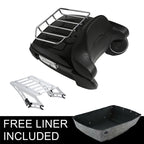 Trunk Pad Rack for Harley Touring (2014–2026) - Tail Light Speaker Mount