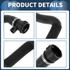Radiator Coolant Hose for BMW 540i (1999-2003) 740i/740iL (1998-2001)