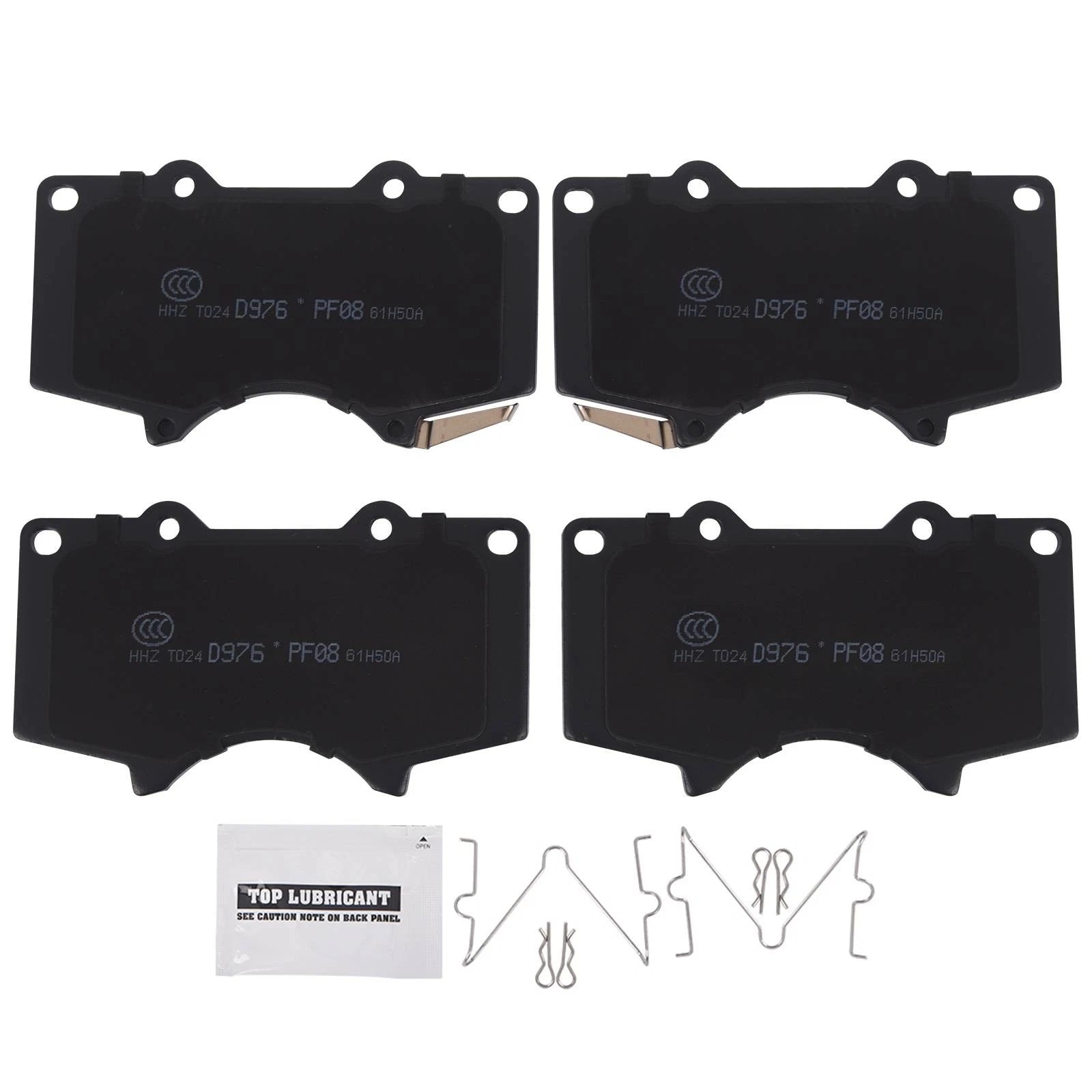 Front Ceramic Brake Pads for Toyota 4Runner FJ Cruiser Sequoia Tacoma (2003–2023)
