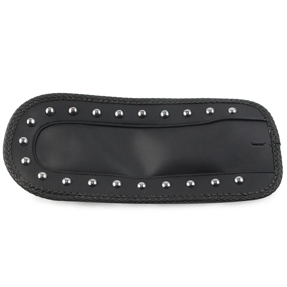 Black PU Leather Rear Fender Bib for Kawasaki Vulcan 1500 (1996-2008)