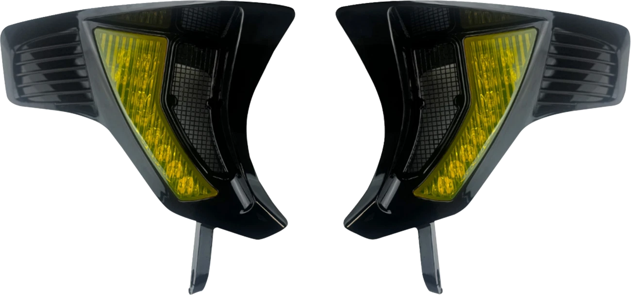 Shark Demon Turn Signal Vents for Custom Dynamics (SD-RG23-VTS-AB)