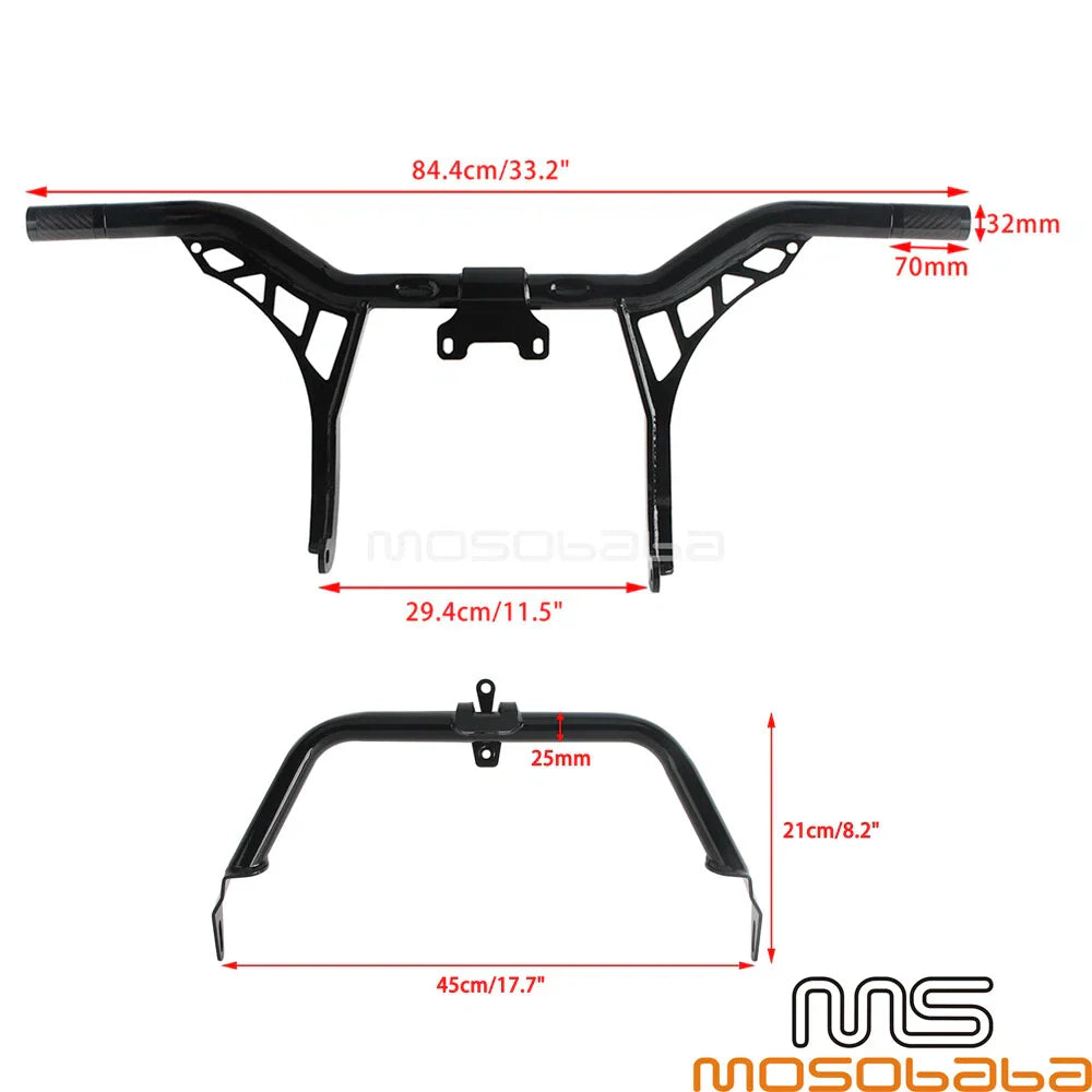 Highway Crash Bar & Fairing Support for Harley Road Glide FLTRK FLTRU FLTRXS (2015-2023)
