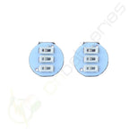 100X T4.7 3SMD 3014 LED Lights for GM Automatic Heater Control
