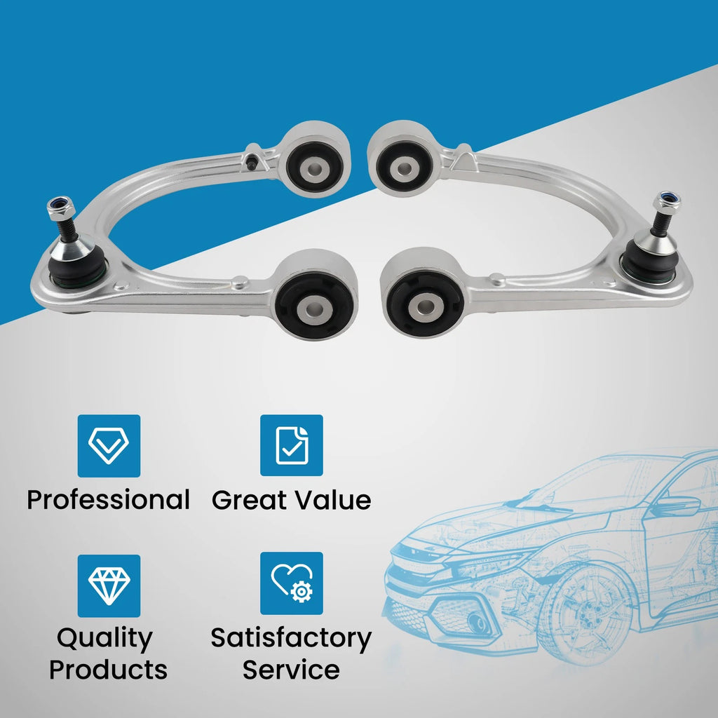 RWD Front Upper Control Arms w/Ball Joint for Cadillac CTS (2008–2014)