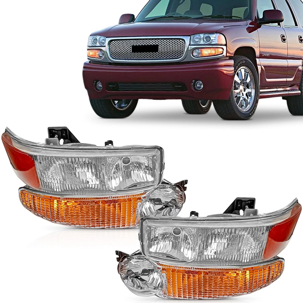 Headlight Kit for GMC Sierra 1500, Yukon (2001–2006)
