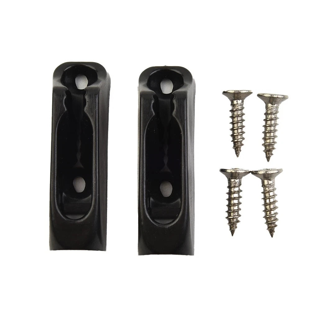 2Pcs Nylon Self Lock Rope Clam Cleat for Marine Accessories
