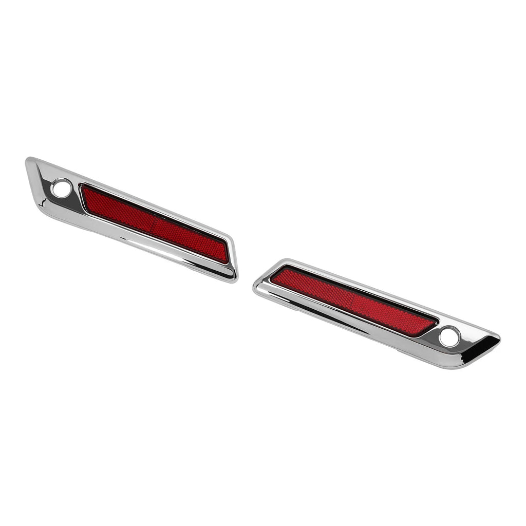 Saddle Bag Hinge Latch Covers for Harley Touring Electra Road Street Glide (2014–2023)