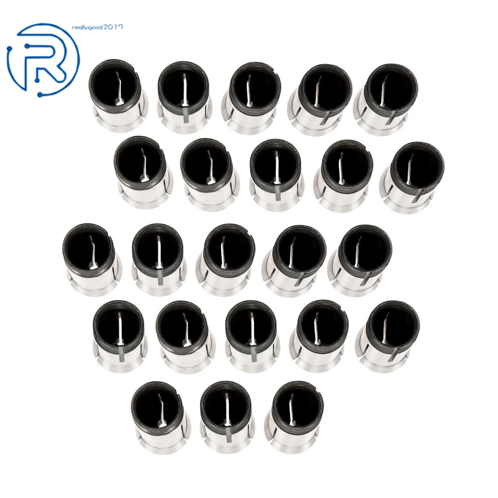 Set of 23 Metric 5C Collets for Various Applications (3mm - 25mm × 1mm)