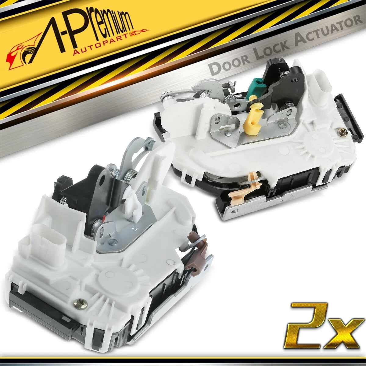 2X Rear Door Lock Actuator for Jeep Compass Patriot (2007–2010)